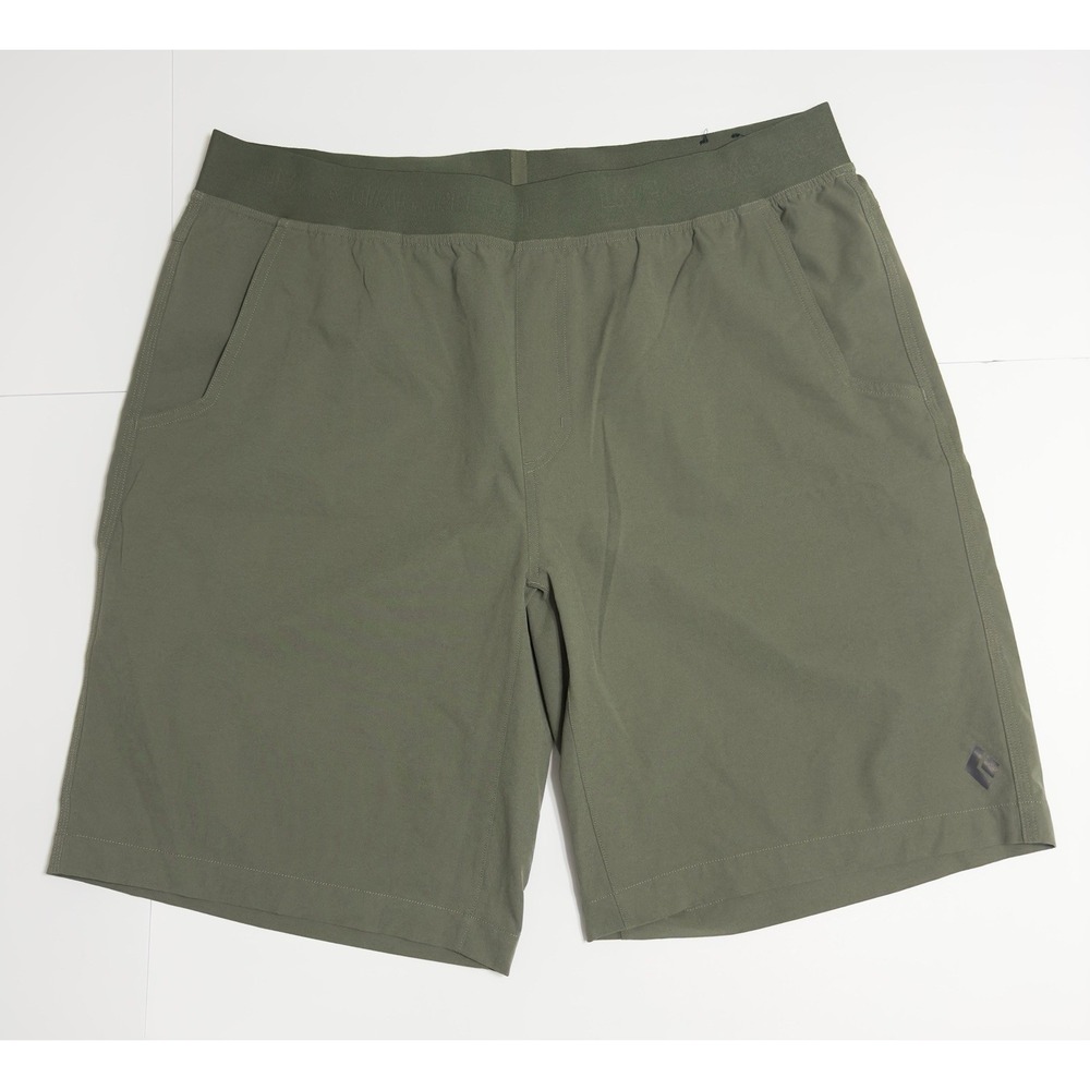 Black Diamond Men's Sierra Shorts Size XL Green Hiking Rock Climbing Bouldering